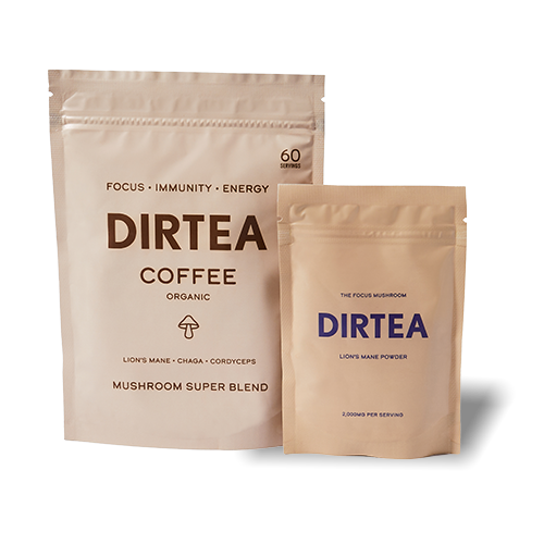 DIRTEA Functional Mushrooms Shop Focus & Revitalise Mushroom Bundle