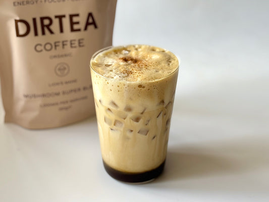 DIRTEA Salted Maple Cinnamon Iced Coffee
