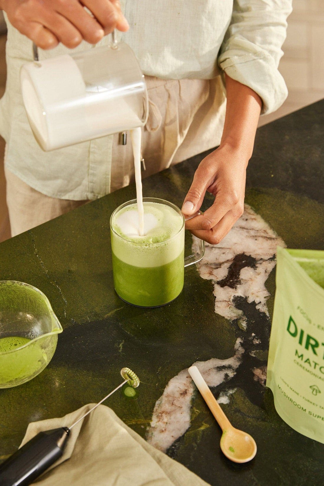 DIRTEA Matcha Lemonade Recipe: Summer's Most Unexpected Power Couple