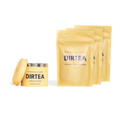 Dirtea Cordyceps Tin & Pouches